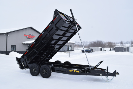 New GRIFFIN 7x14 14K DUMP TRAILER w/ TELESCOPING CYLINDER