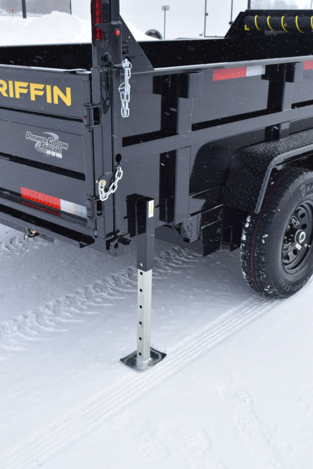 New GRIFFIN 7x14 14K DUMP TRAILER w/ TELESCOPING CYLINDER