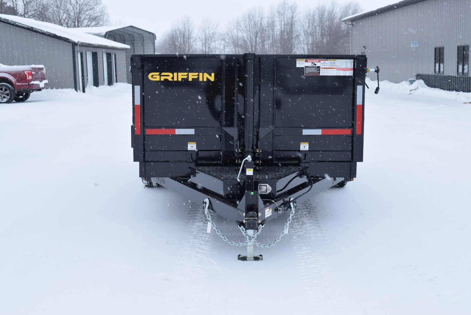 New GRIFFIN 7x14 14K DUMP TRAILER w/ TELESCOPING CYLINDER