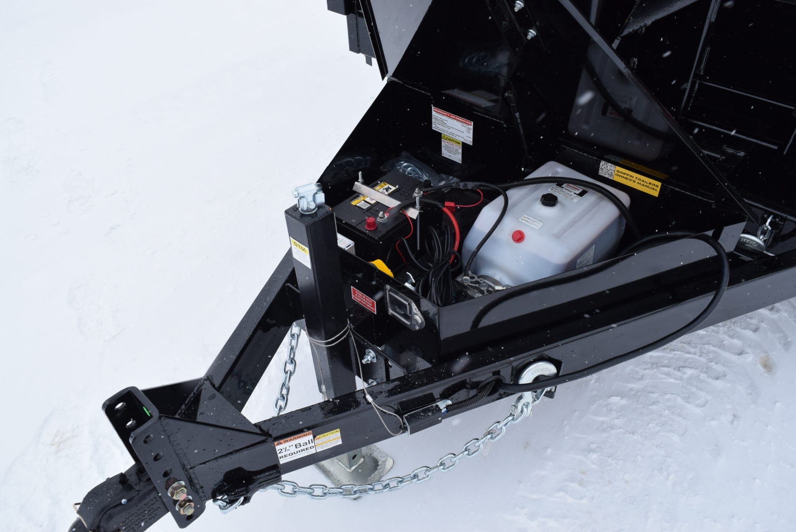 New GRIFFIN 7x14 14K DUMP TRAILER w/ TELESCOPING CYLINDER