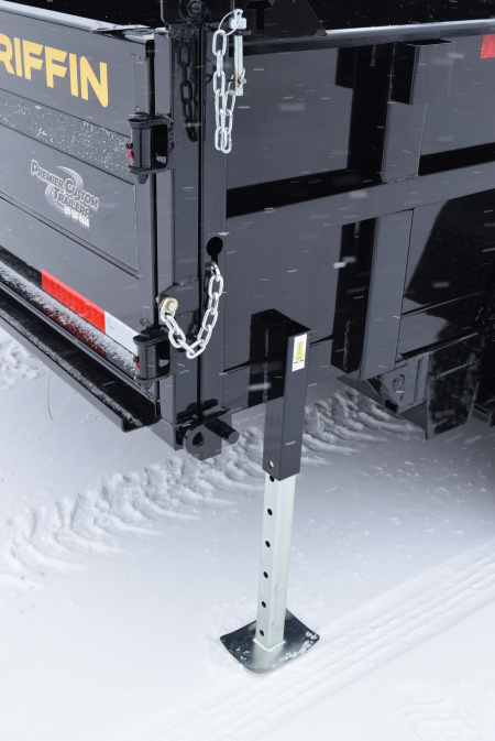 New GRIFFIN 7x14 14K DUMP TRAILER w/ TELESCOPING CYLINDER