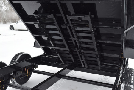 New GRIFFIN 7x14 14K DUMP TRAILER w/ TELESCOPING CYLINDER