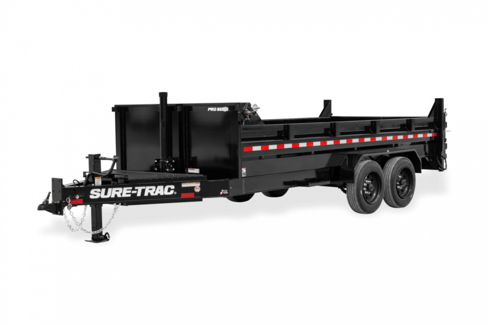 New 2026 Sure-Trac 7X16 PRO SERIES DUMP 17.6K GVWR Dump Trailer