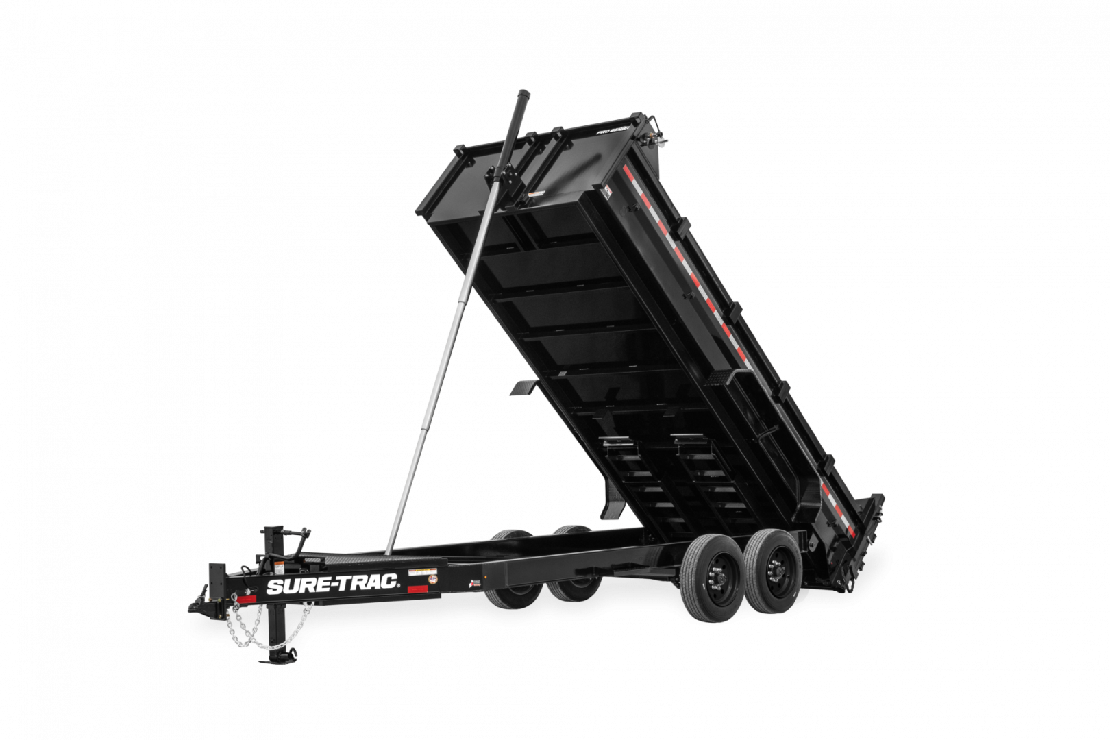 New 2026 Sure-Trac 7X16 PRO SERIES DUMP 17.6K GVWR Dump Trailer