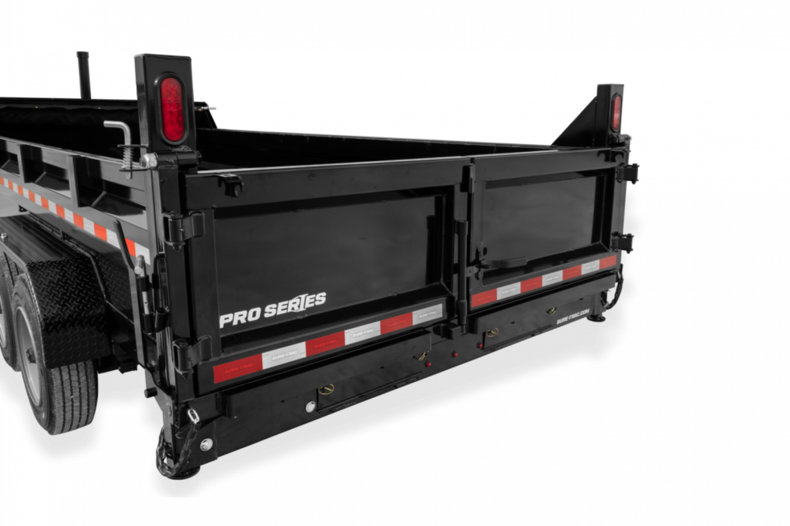 New 2026 Sure-Trac 7X16 PRO SERIES DUMP 17.6K GVWR Dump Trailer