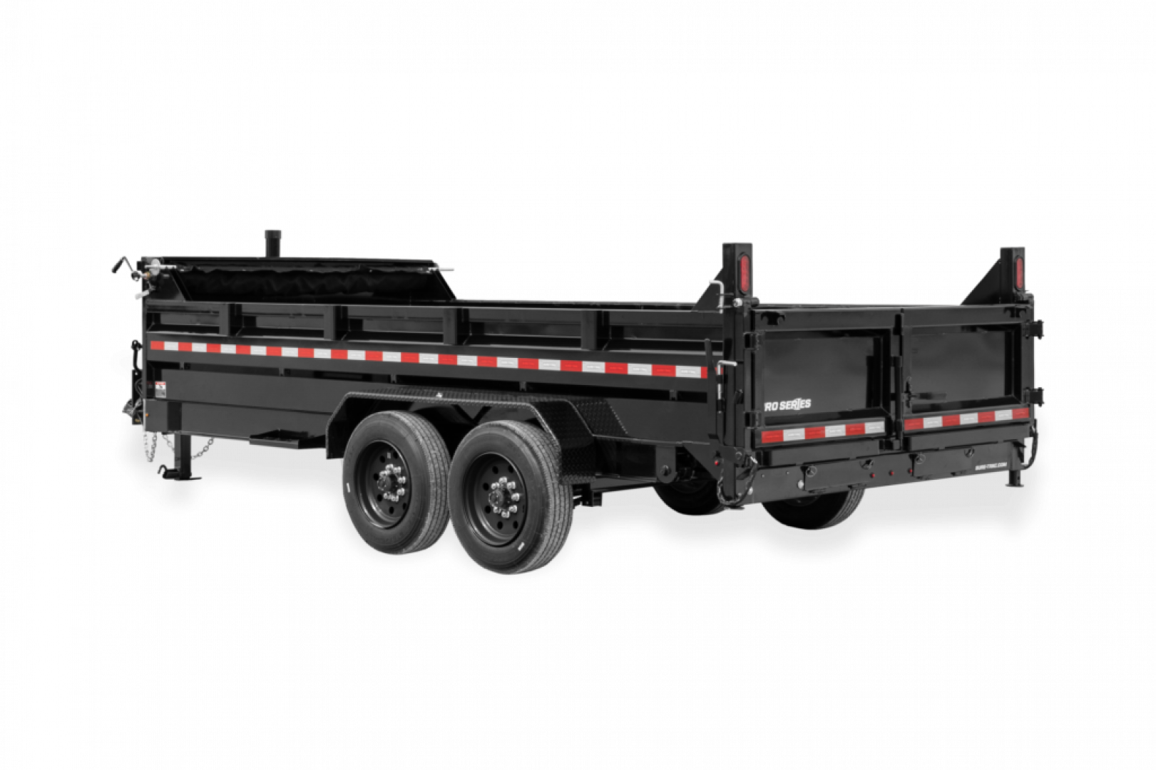 New 2026 Sure-Trac 7X16 PRO SERIES DUMP 17.6K GVWR Dump Trailer