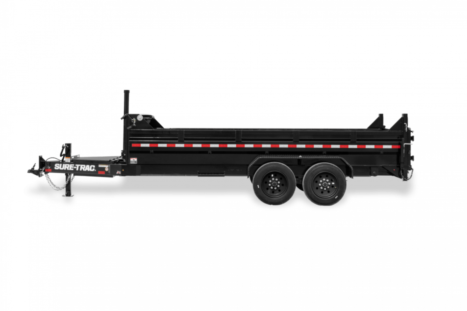 New 2026 Sure-Trac 7X16 PRO SERIES DUMP 17.6K GVWR Dump Trailer