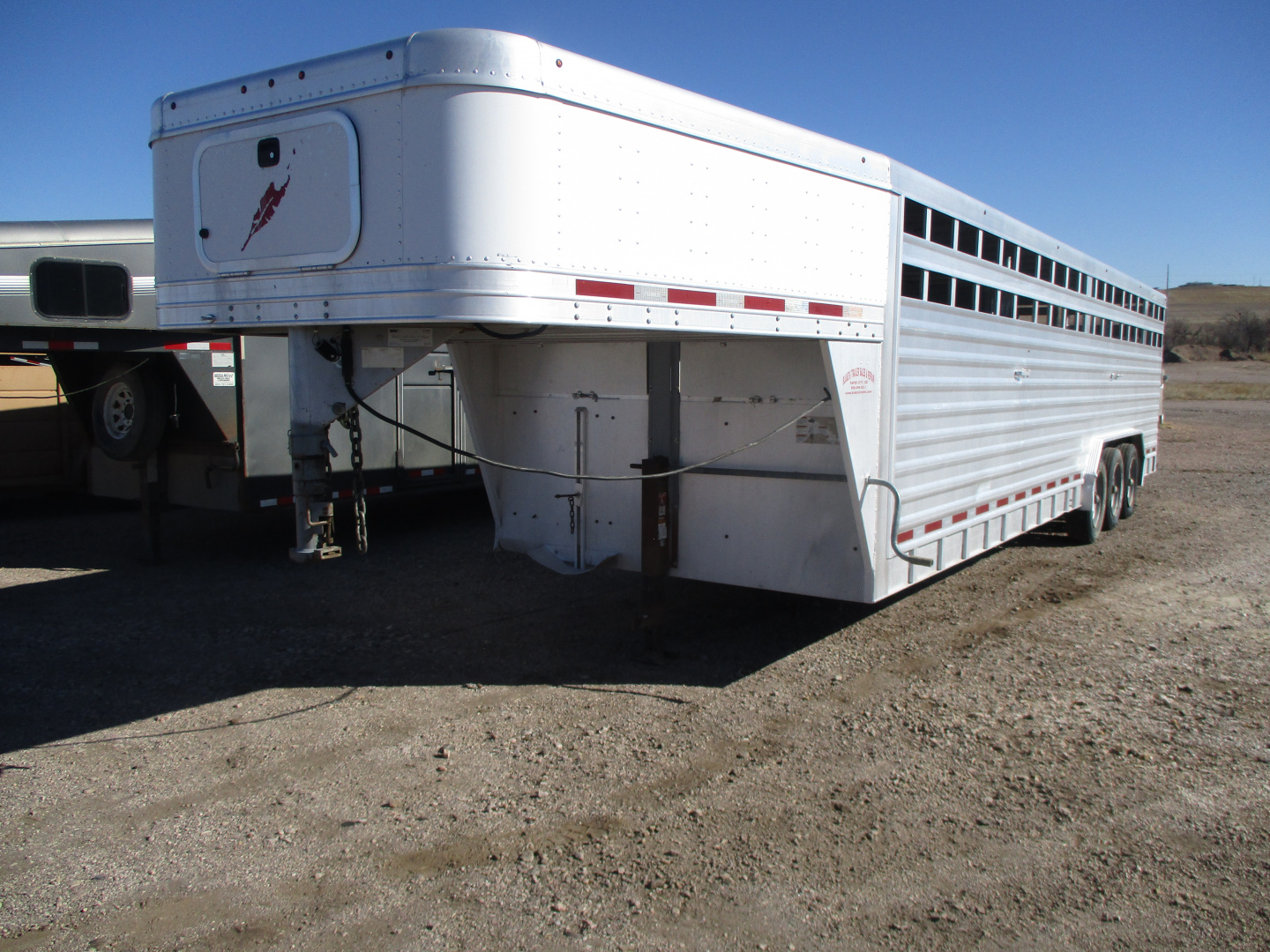 Used 2011 Featherlite Trailers Stock Stock / Stock Combo Trailer 8 X 30