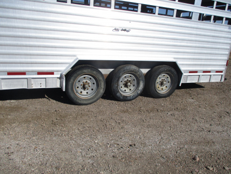 Used 2011 Featherlite Trailers Stock Stock / Stock Combo Trailer 8 X 30