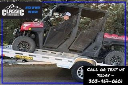 New 2027 Aluma 8012TG Utility Trailer