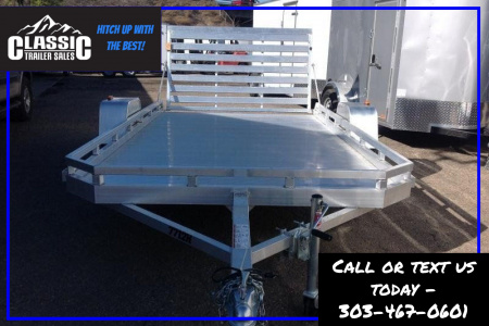 New 2027 Aluma 7712H-S-TG Utility Trailer