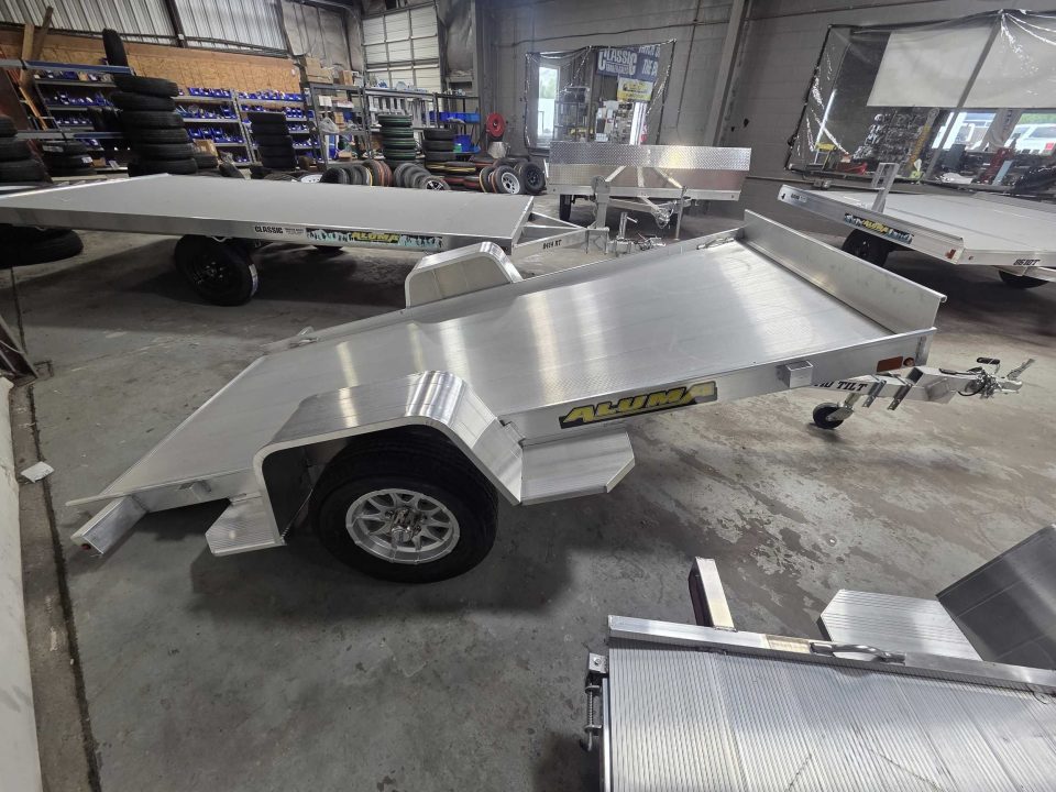 New 2027 Aluma 5410TILT-S Utility Trailer
