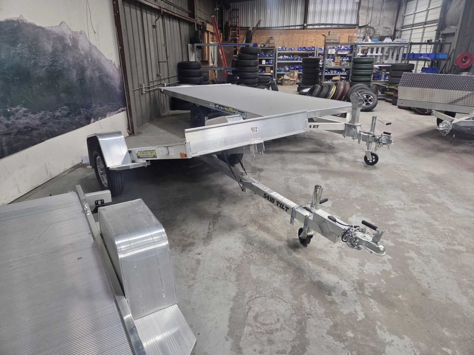 New 2027 Aluma 5410TILT-S Utility Trailer