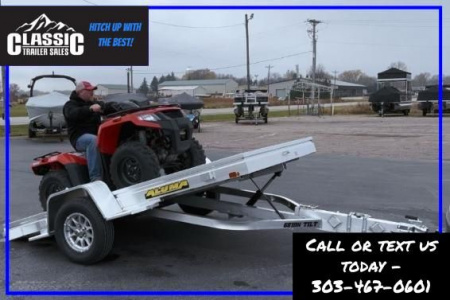New 2027 Aluma 6810HTILT Utility Trailer
