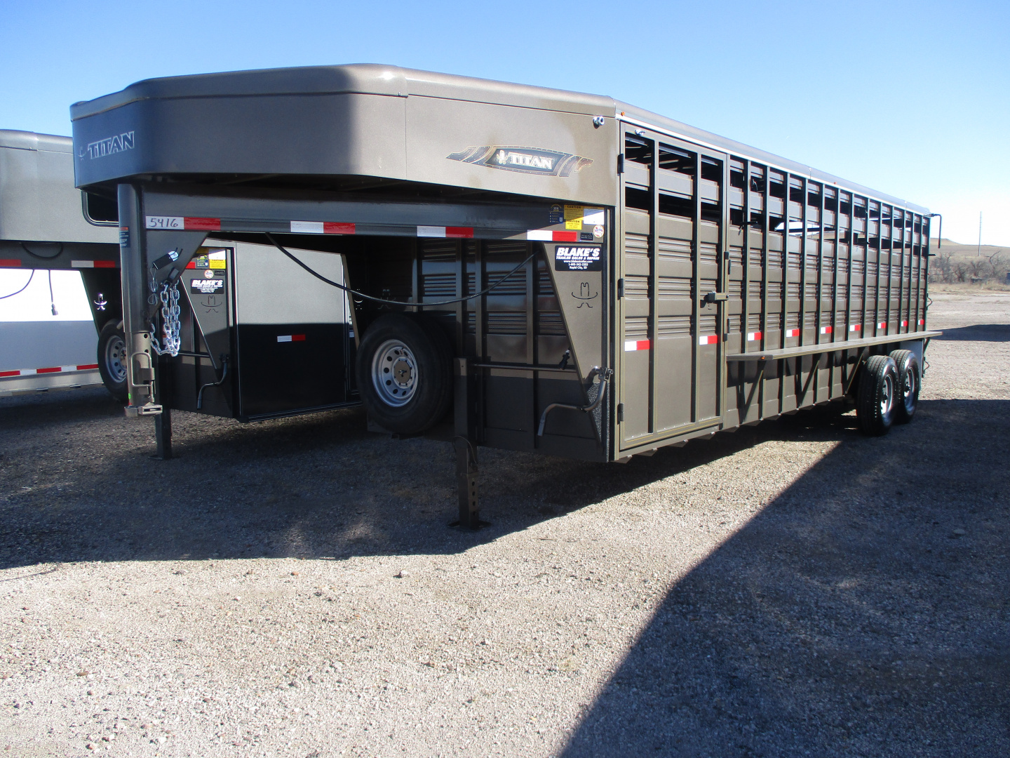 New 2026 Titan Trailer Stock Stock / Stock Combo Trailer 6'8 X 24