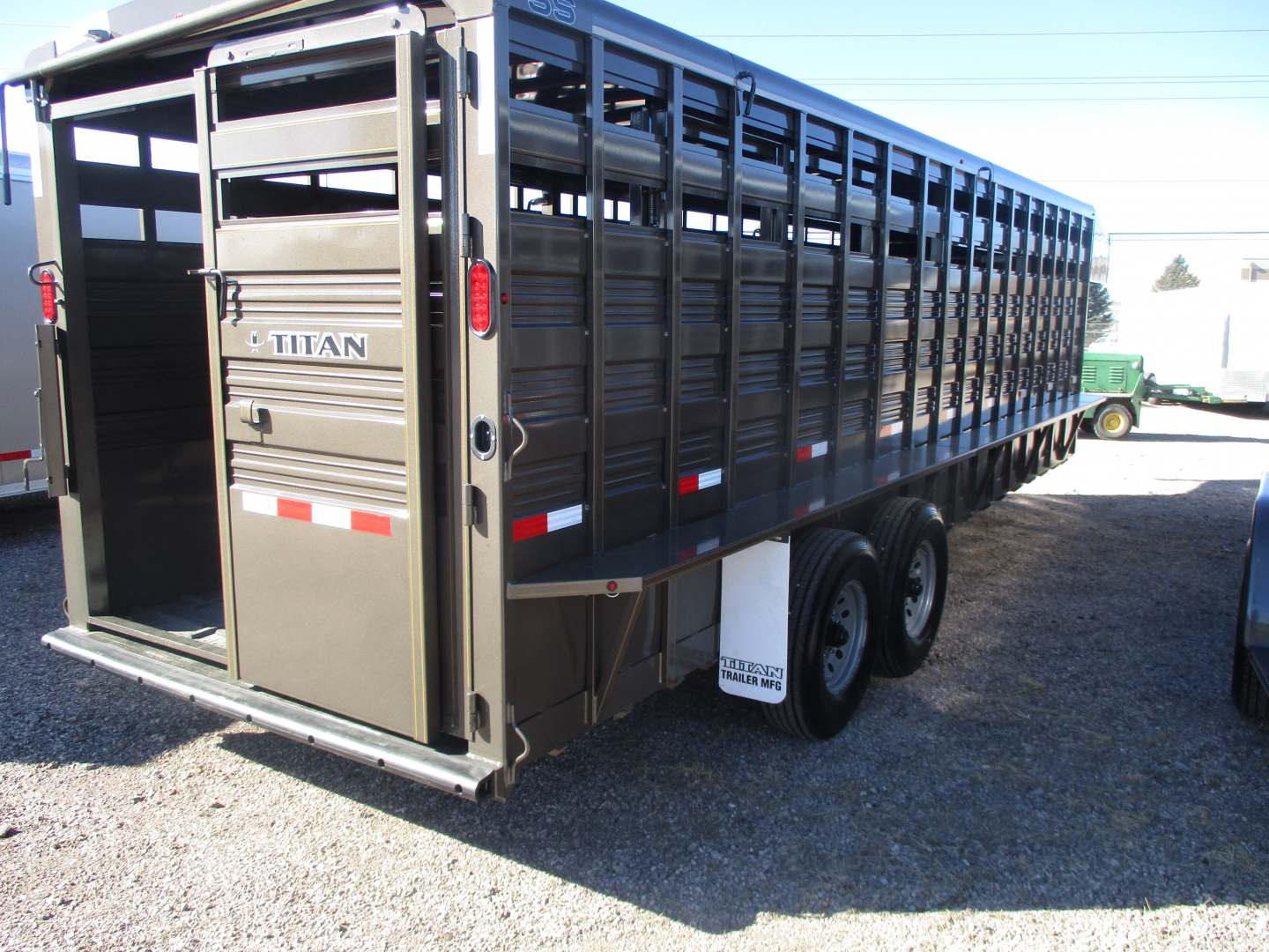 New 2026 Titan Trailer Stock Stock / Stock Combo Trailer 6'8 X 24