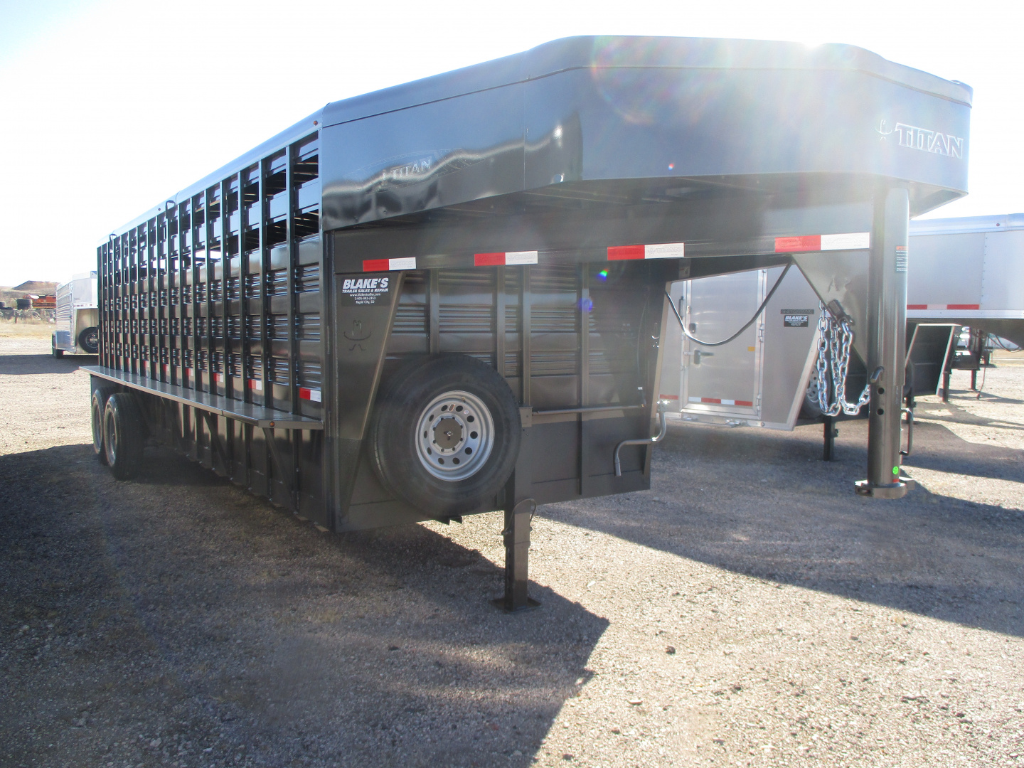 New 2026 Titan Trailer Stock Stock / Stock Combo Trailer 6'8 X 24