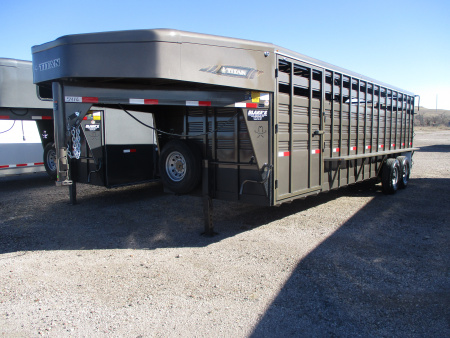 New 2026 Titan Trailer Stock Stock / Stock Combo Trailer 6'8 X 24