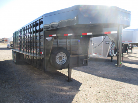 New 2026 Titan Trailer Stock Stock / Stock Combo Trailer 6'8 X 24