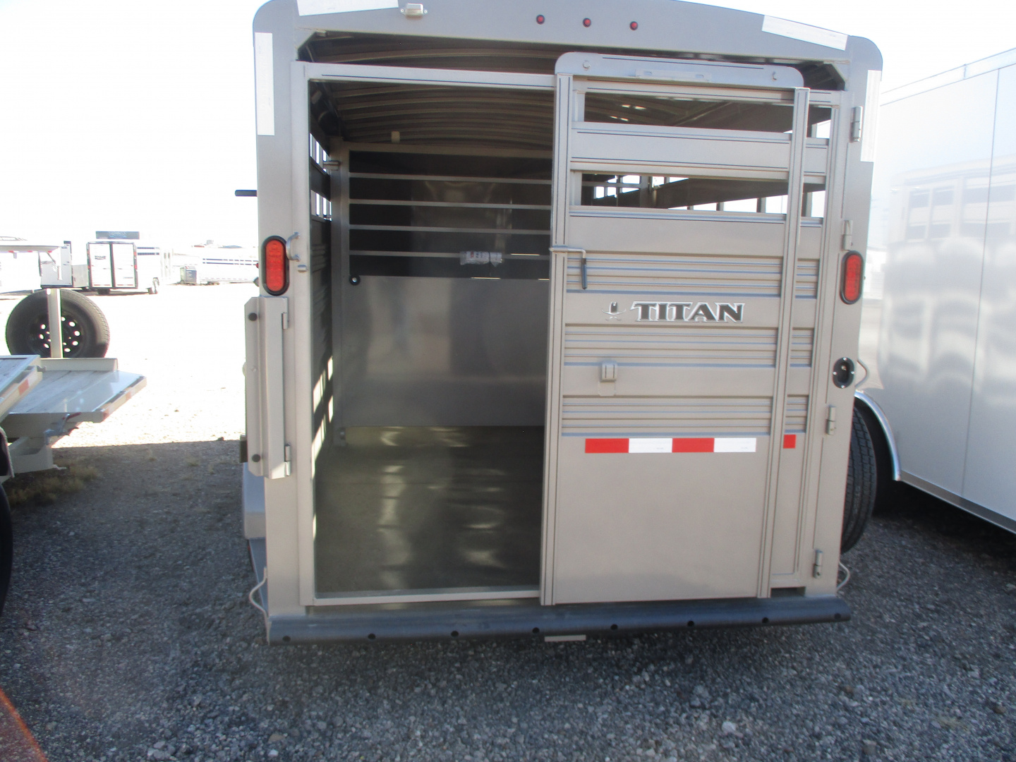 New 2026 Titan Trailer Stock Stock / Stock Combo Trailer 6'8 X 16
