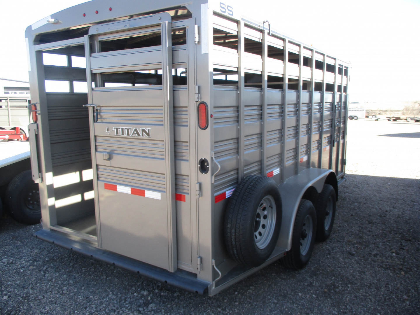 New 2026 Titan Trailer Stock Stock / Stock Combo Trailer 6'8 X 16