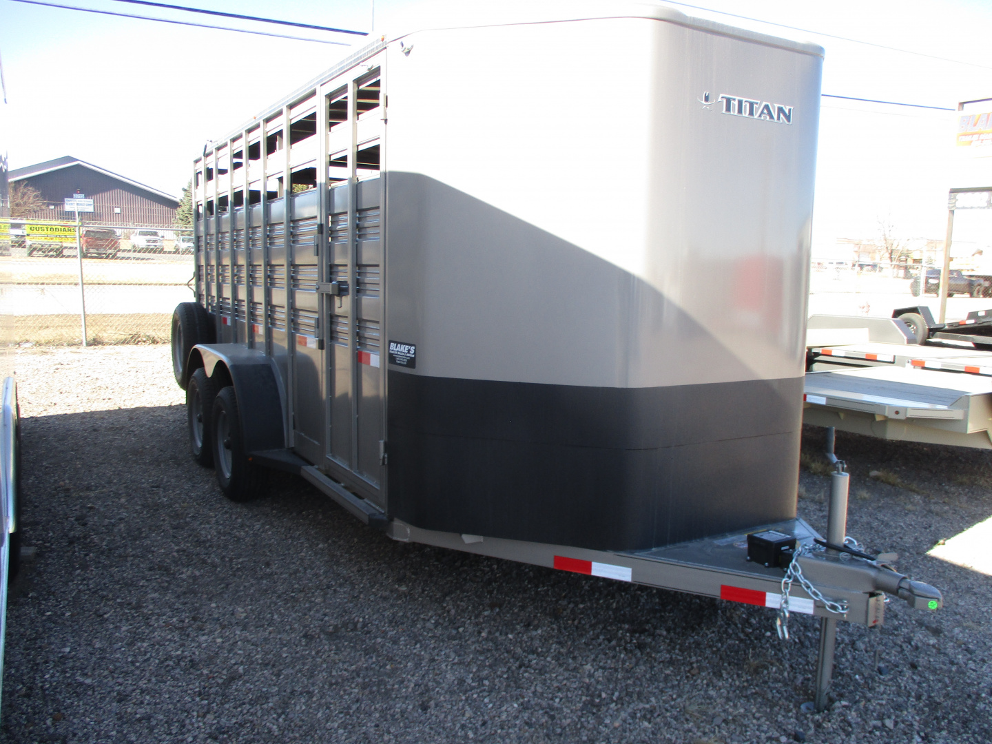 New 2026 Titan Trailer Stock Stock / Stock Combo Trailer 6'8 X 16