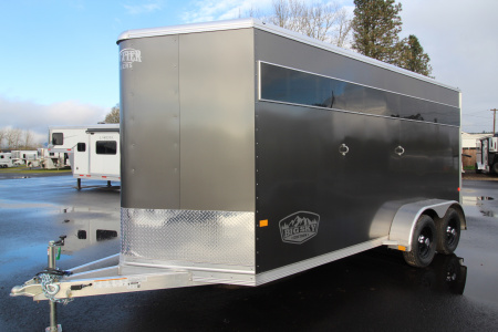 New 2026 Frontier Colt Big Sky 3 Horse Aluminum Trailer
