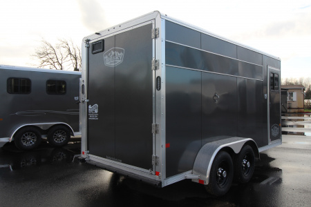 New 2026 Frontier Colt Big Sky 3 Horse Aluminum Trailer
