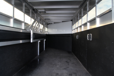New 2026 Frontier Colt Big Sky 3 Horse Aluminum Trailer