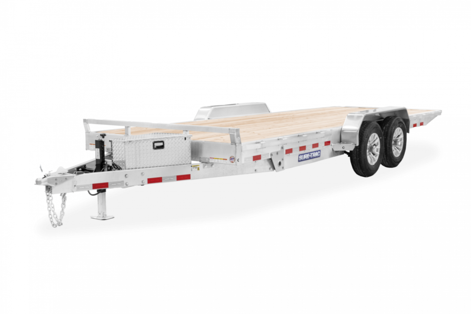 New 2026 Sure-Trac 7X18 ALUMINUM POWER TILT CAR HAULER Car Hauler