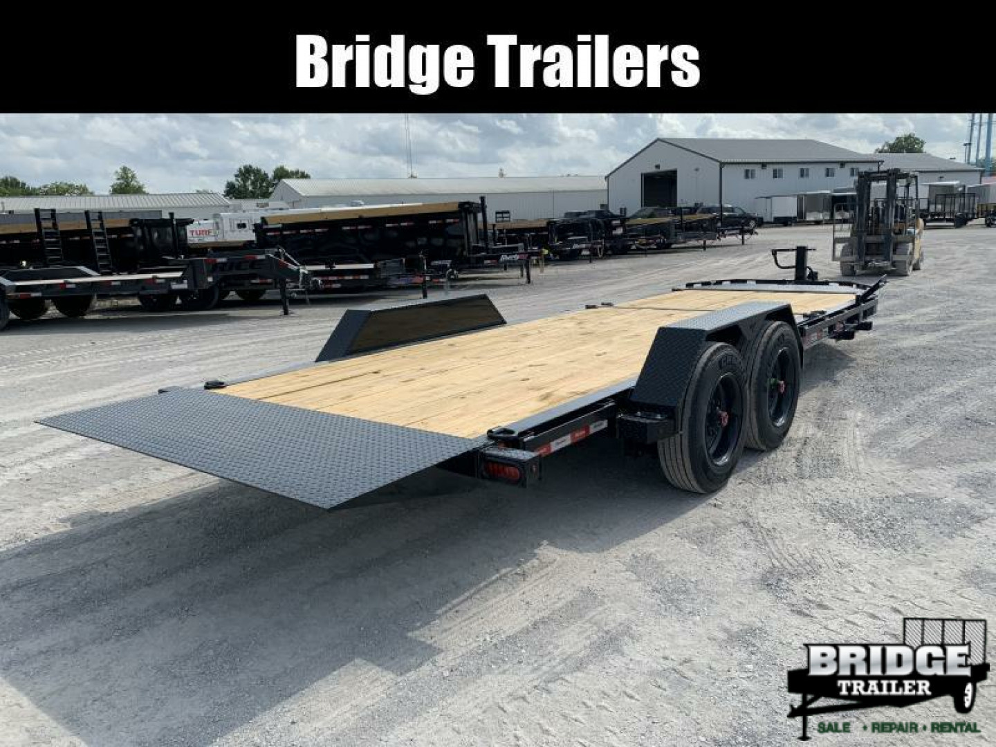 New 2026 Liberty LT16K83X22SPB8WF (83" X 22') 17.5K Partial Tilt Equipment Trailer