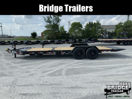 New 2026 Liberty LT16K83X22SPB8WF (83" X 22') 17.5K Partial Tilt Equipment Trailer