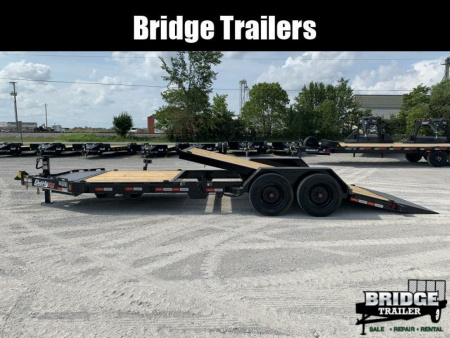New 2026 Liberty LT16K83X22SPB8WF (83" X 22') 17.5K Partial Tilt Equipment Trailer