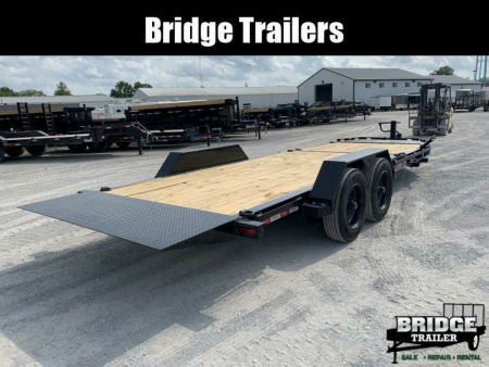 New 2026 Liberty LT16K83X22SPB8WF (83" X 22') 17.5K Partial Tilt Equipment Trailer