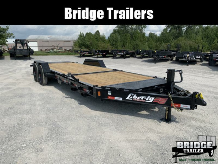 New 2026 Liberty LT16K83X22SPB8WF (83" X 22') 17.5K Partial Tilt Equipment Trailer