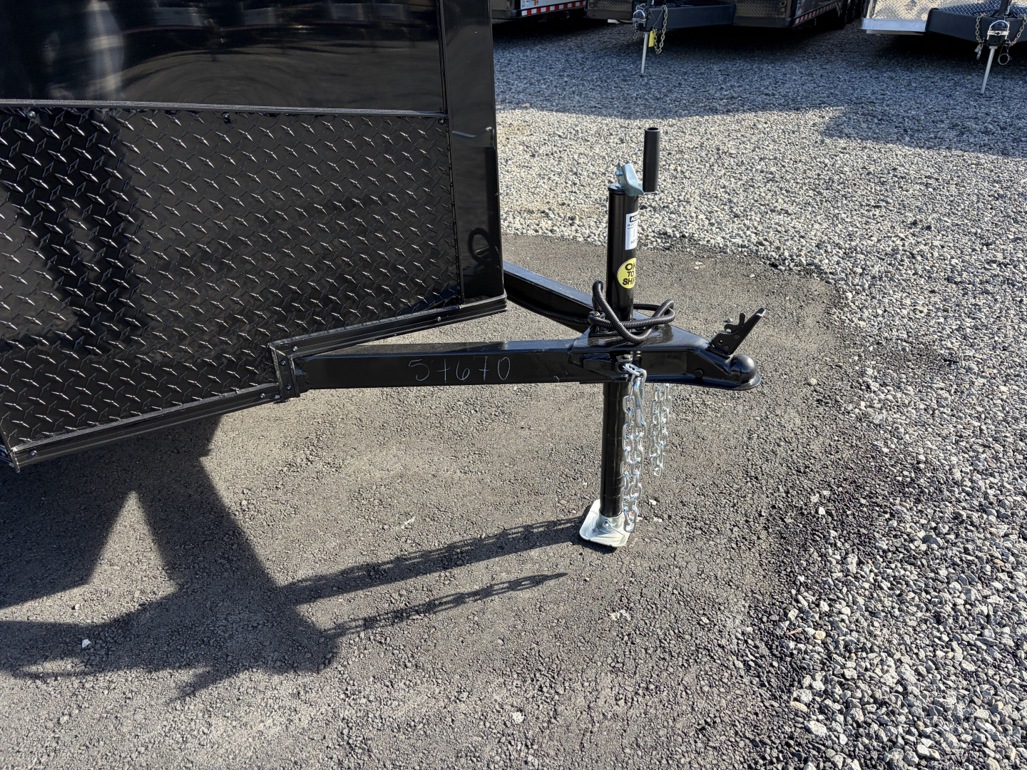 New 2026 Spartan 5X8 Pro-Series Enclosed Trailer, Side Door Barlock, Blackout Polycor, Stabledeck