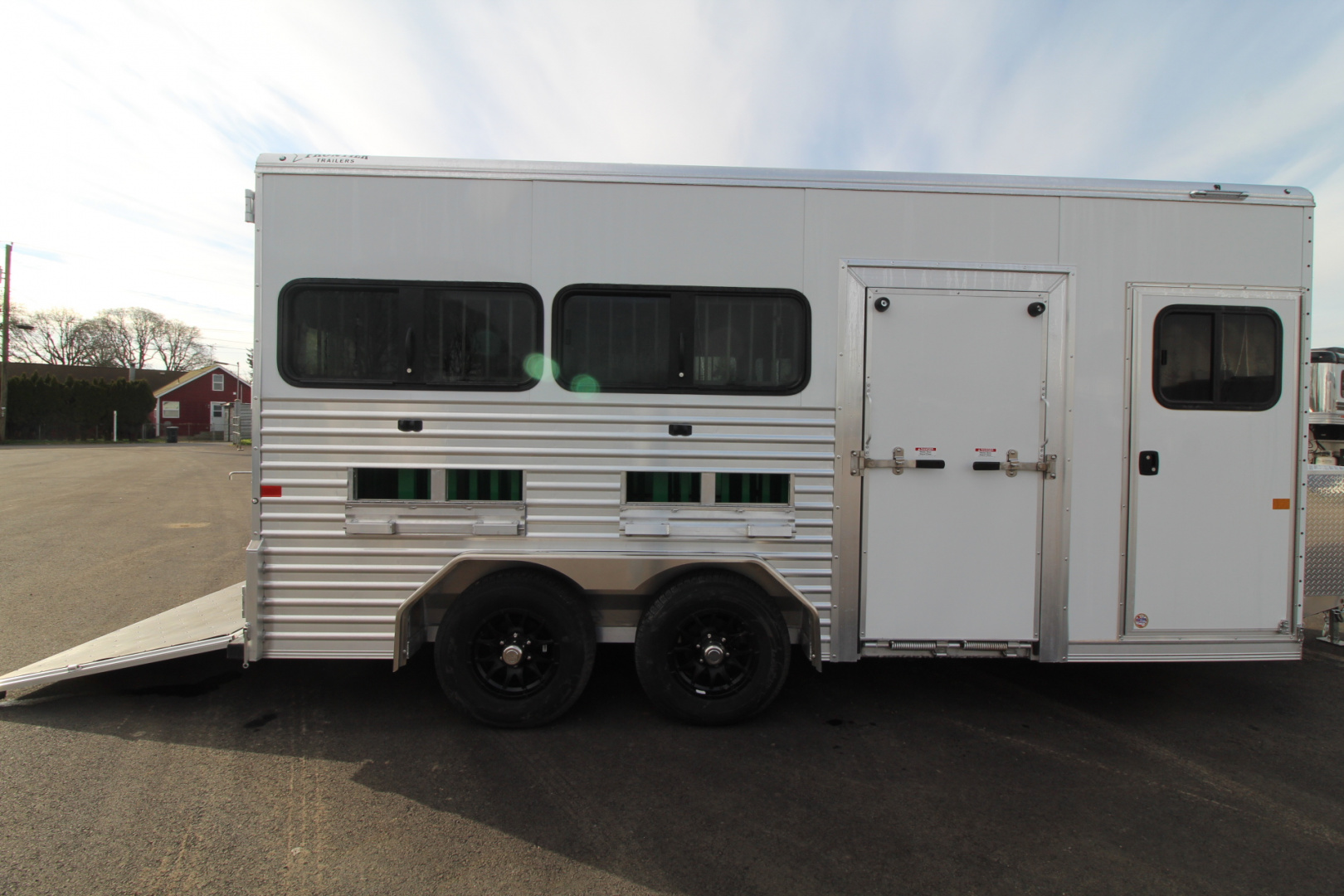 New 2026 Frontier Low Pro 8 x 16 FULLY LOADED 6 Pen Stock Trailer