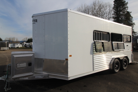 New 2026 Frontier Low Pro 8 x 16 FULLY LOADED 6 Pen Stock Trailer