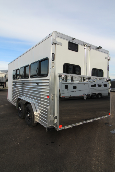 New 2026 Frontier Low Pro 8 x 16 FULLY LOADED 6 Pen Stock Trailer