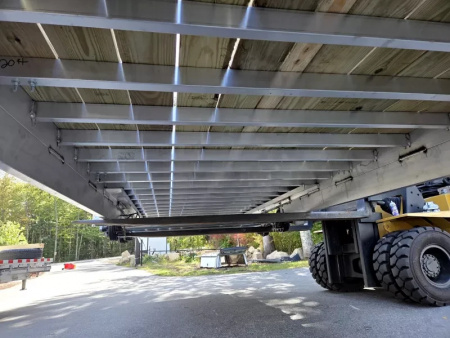 New 2026 7x26 14,000lb gvwr flatbed utility equipment trailer aluminum - Wolverine