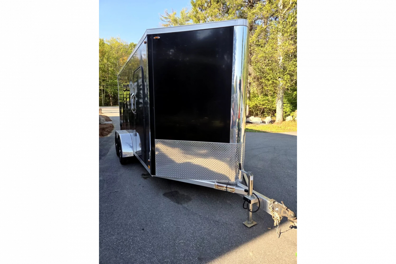 New 2024 7x14 extra height aluminum enclosed cargo trailer sxs atv or motorcycle - Legend Trailers