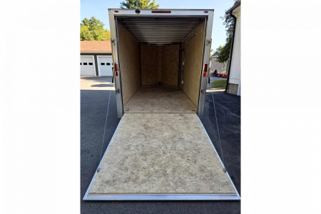 New 2024 7x14 extra height aluminum enclosed cargo trailer sxs atv or motorcycle - Legend Trailers