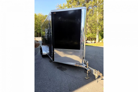 New 2024 7x14 extra height aluminum enclosed cargo trailer sxs atv or motorcycle - Legend Trailers