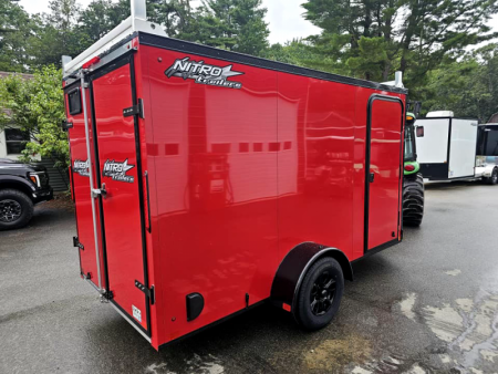 New 2025 2025 NITRO ALUMINUM 6X12 CONTRACTOR TRAILER WITH BLACK OUT PACKAGE - Nitro