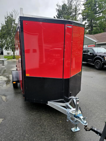 New 2025 2025 NITRO ALUMINUM 6X12 CONTRACTOR TRAILER WITH BLACK OUT PACKAGE - Nitro