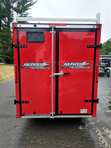 New 2025 2025 NITRO ALUMINUM 6X12 CONTRACTOR TRAILER WITH BLACK OUT PACKAGE - Nitro