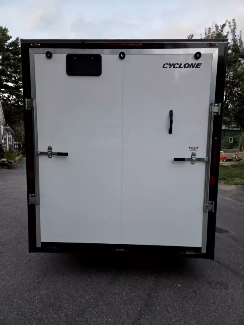 New 2026 7x16 extra height cargo trailer with black out package and torsion axles - Legend Trailers