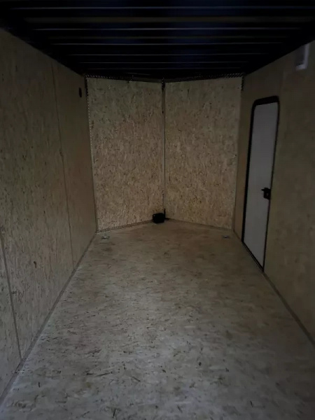 New 2026 7x16 extra height cargo trailer with black out package and torsion axles - Legend Trailers