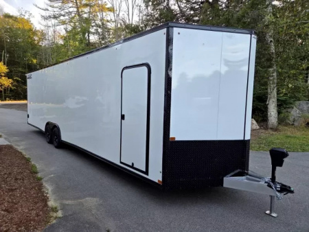 New 2026 8.5x32 aluminum enclosed car hauler trailer with e trac - Nitro