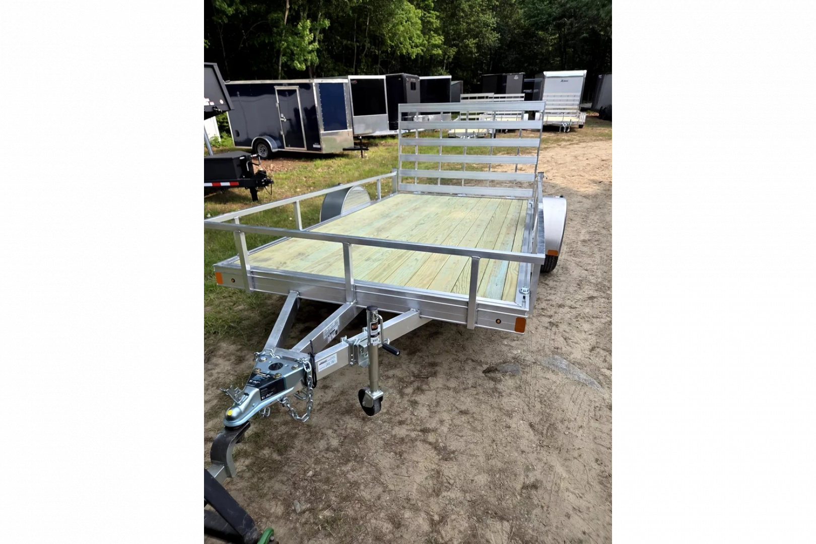 New 2025 6.5x12 aluminum utility trailer with torsion axle - Nitro
